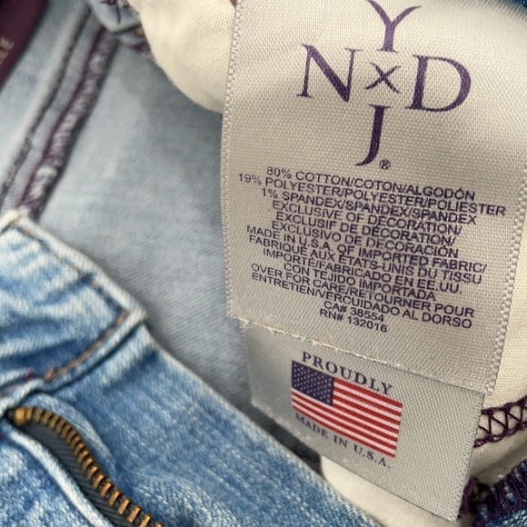 NYDJ Not Your Daughters mom Jeans embroidered - Picture 10 of 11